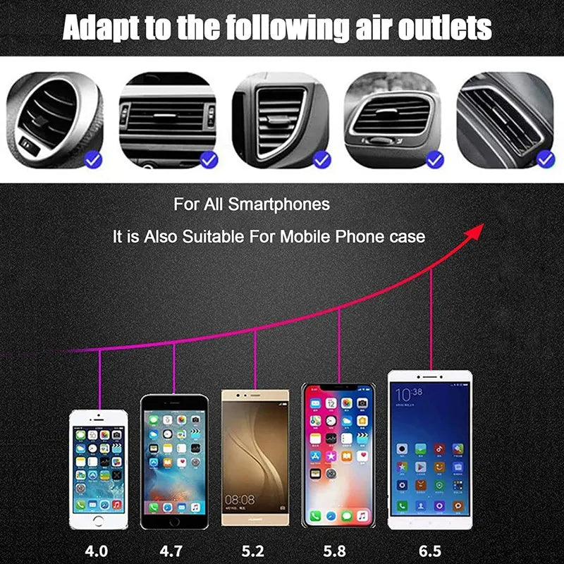 VIKEFON 30W USB-C Wireless Car Charger for iPhone & More