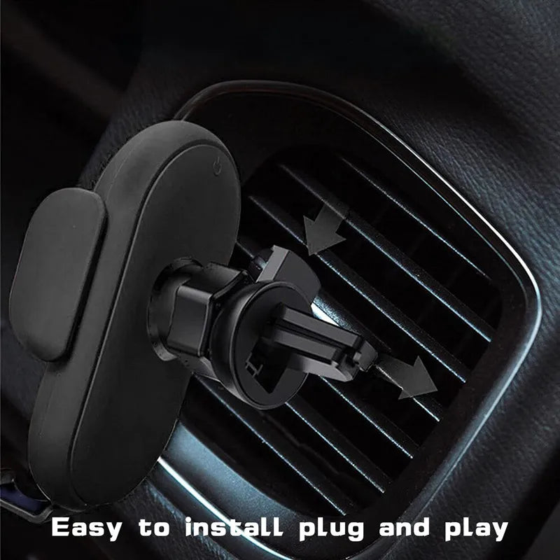 VIKEFON 30W USB-C Wireless Car Charger for iPhone & More