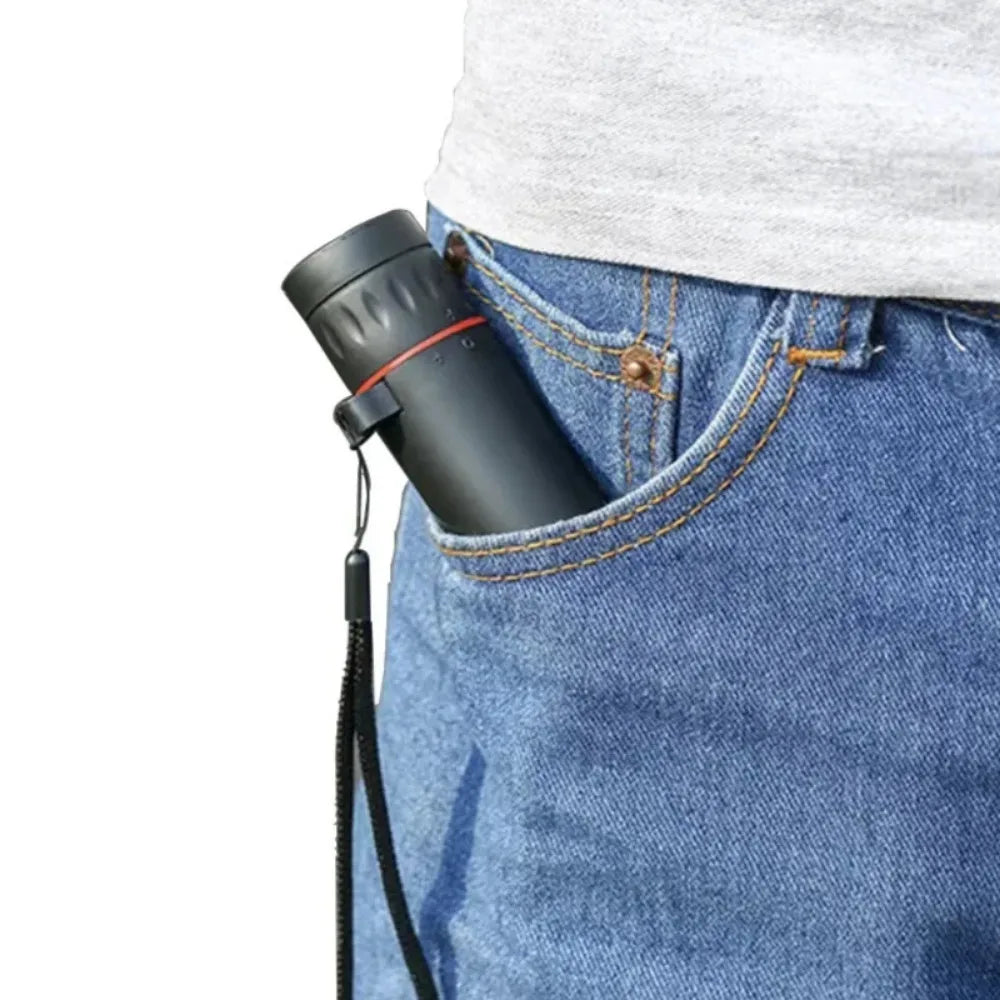 New Mini Portable 2000x25 HD Monocular Telescope Mobile Phone Telescope with Holder Camping Hunting Birdwatching Telescope