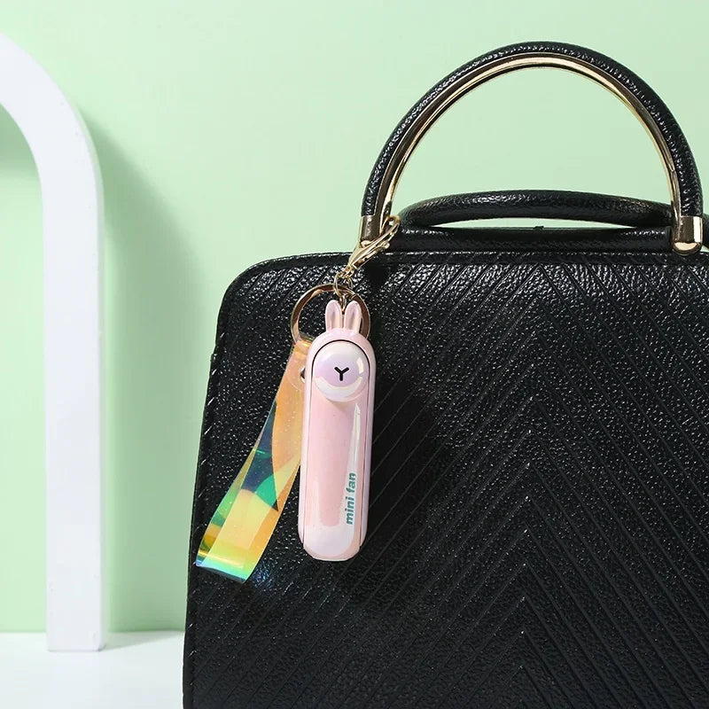Foldable Portable Mini Fan – Quiet, Rechargeable, and Lightweight