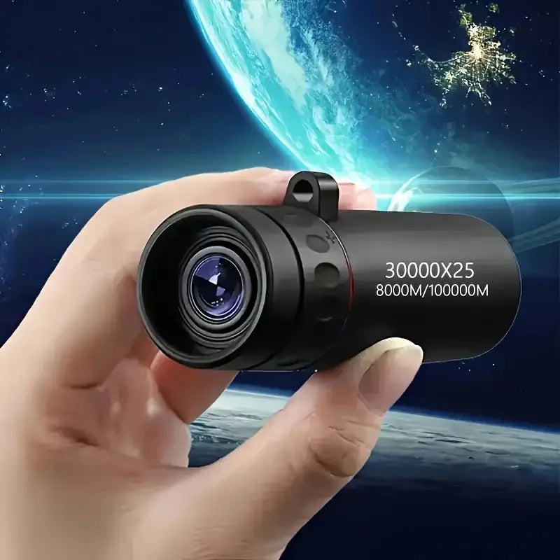 New Mini Portable 2000x25 HD Monocular Telescope Mobile Phone Telescope with Holder Camping Hunting Birdwatching Telescope