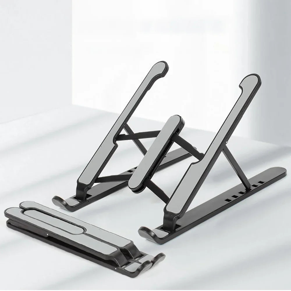 Foldable Aluminum Alloy Laptop Stand – Stable & Lightweight