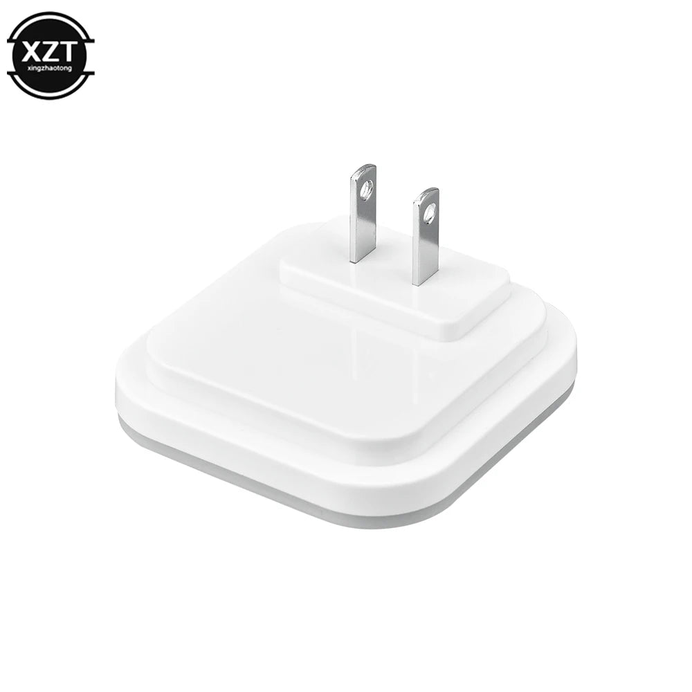 LED Night Light US/EU Plug In Smart Motion Sensor Light Children's Night Light Wireless Night Lamp For Bedside Table Bedroom