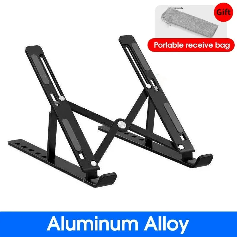 Foldable Aluminum Alloy Laptop Stand – Stable & Lightweight