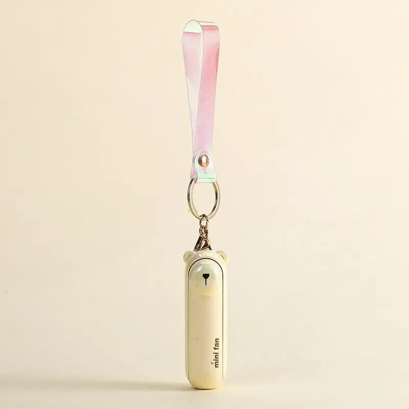 Foldable Portable Mini Fan – Quiet, Rechargeable, and Lightweight